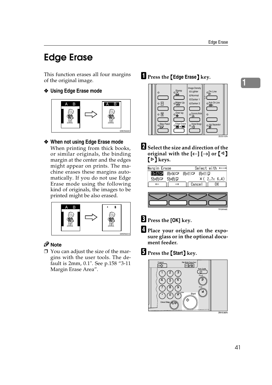 Edge erase, 1edge erase | Ricoh JP8000 User Manual | Page 289 / 464