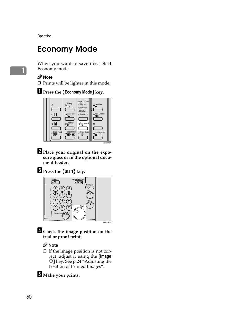 Economy mode, Stamp, 1economy mode | Ricoh JP8000 User Manual | Page 298 / 464