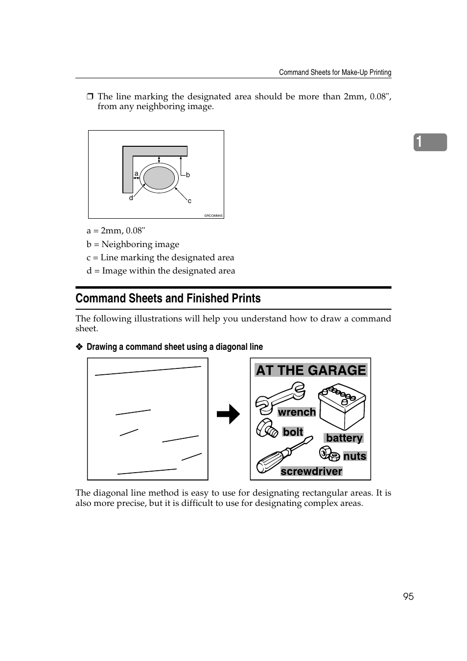 Command sheets and finished prints | Ricoh JP8000 User Manual | Page 343 / 464