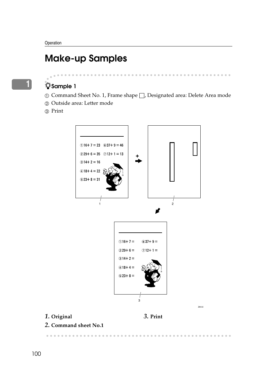Make-up samples, 1make-up samples | Ricoh JP8000 User Manual | Page 348 / 464