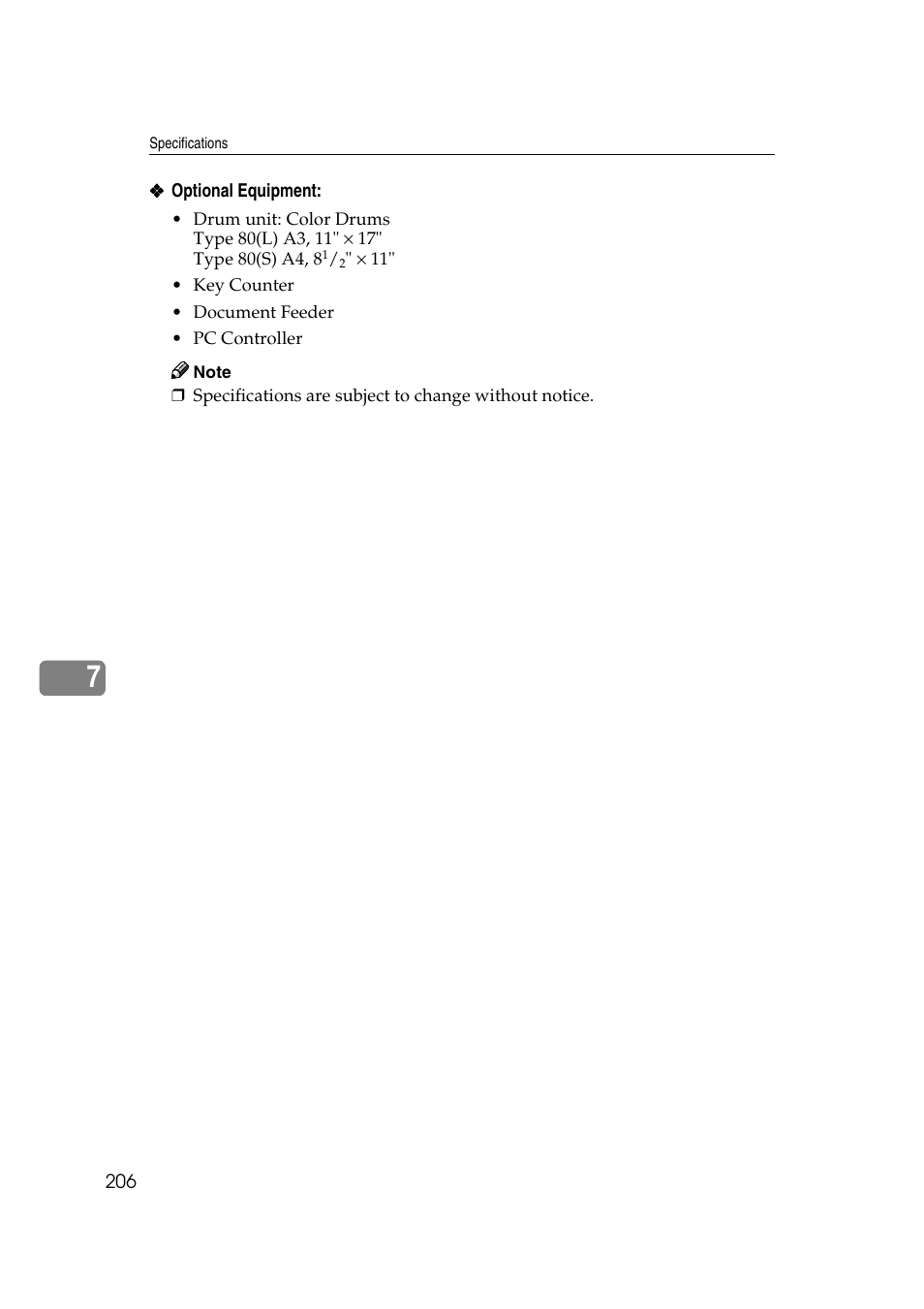 Ricoh JP8000 User Manual | Page 454 / 464