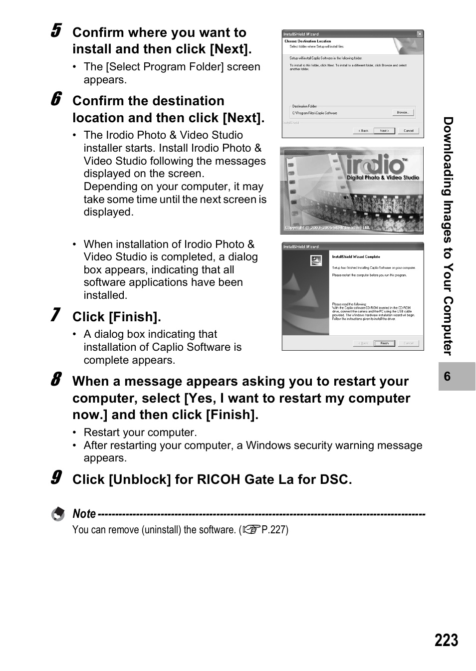 Ricoh GX200 User Manual | Page 225 / 266