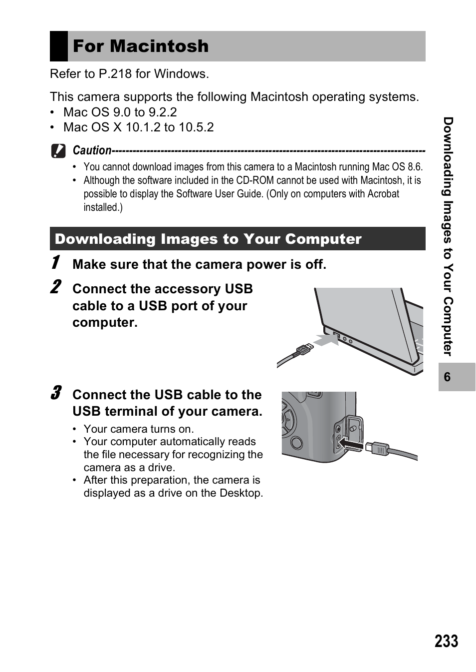 For macintosh | Ricoh GX200 User Manual | Page 235 / 266