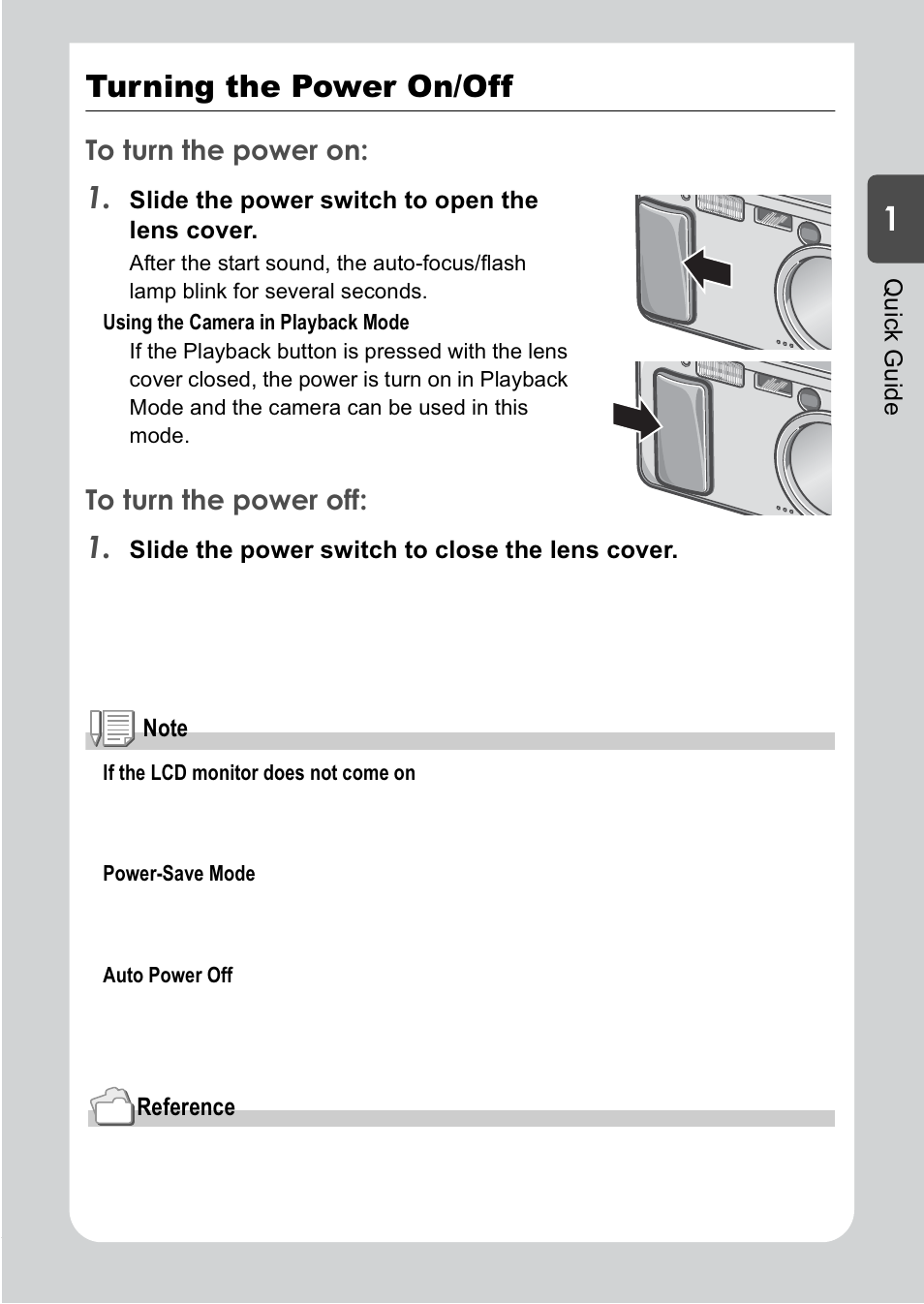 Turning the power on/off | Ricoh R1v User Manual | Page 22 / 156