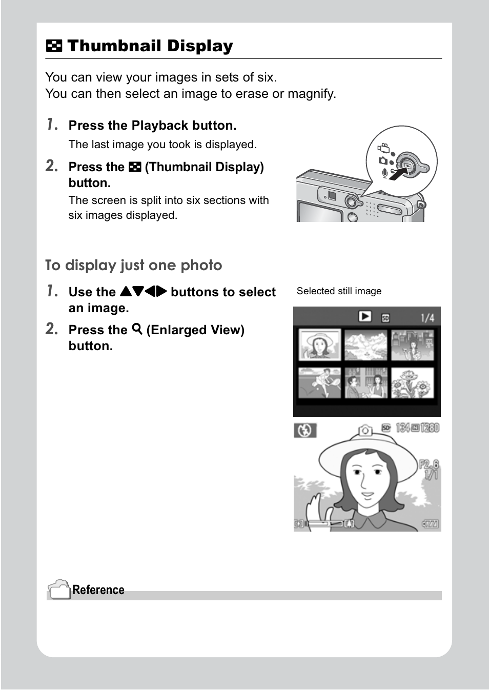 99 thumbnail display | Ricoh R1v User Manual | Page 37 / 156