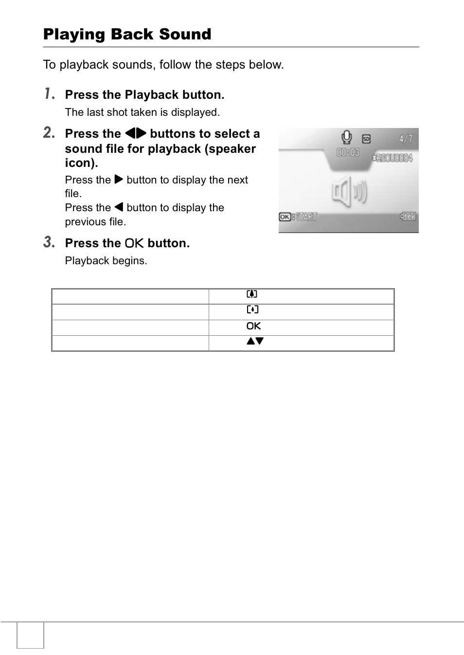 Playing back sound | Ricoh R1v User Manual | Page 83 / 156