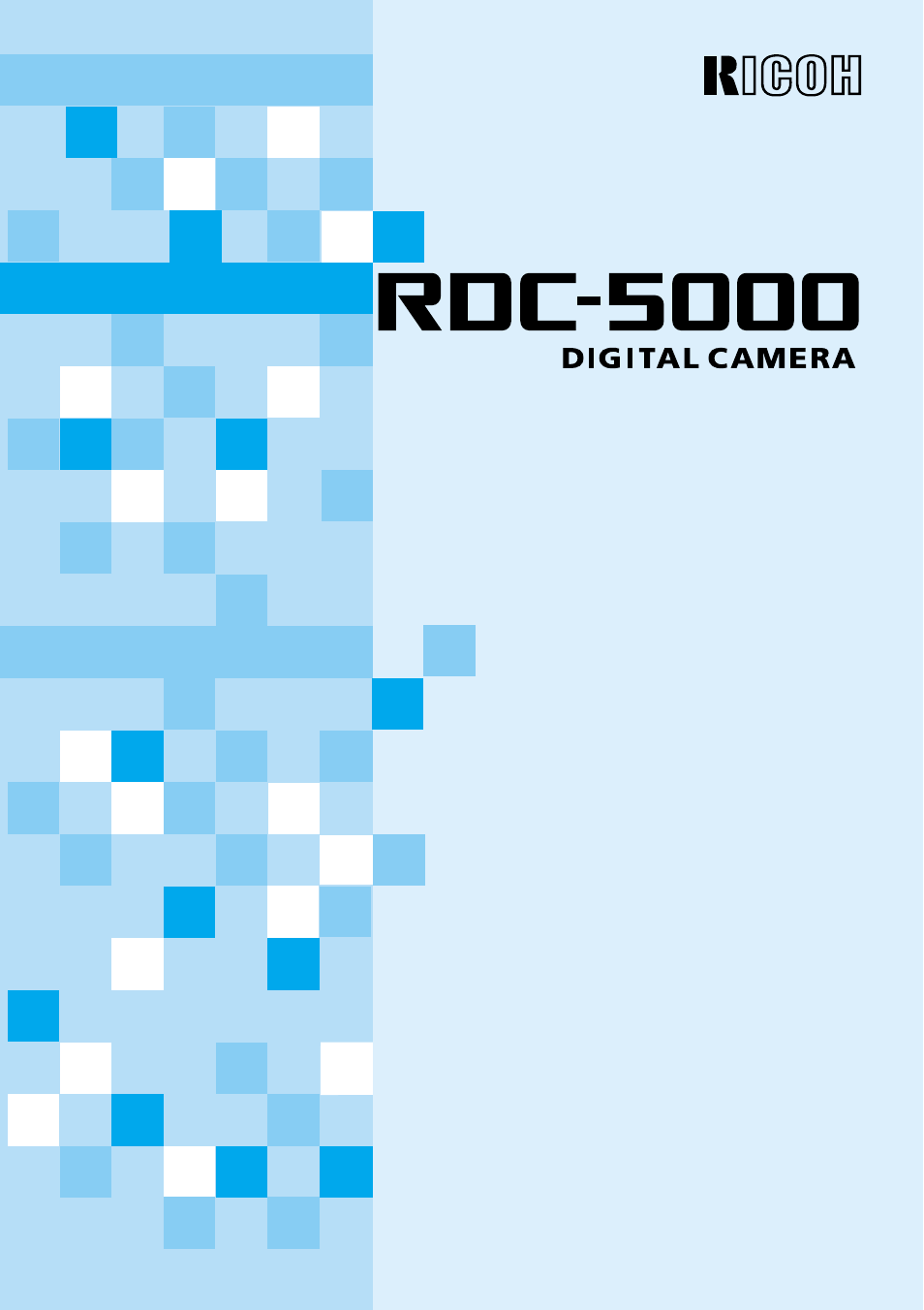 Ricoh RDC-5000 User Manual | 132 pages