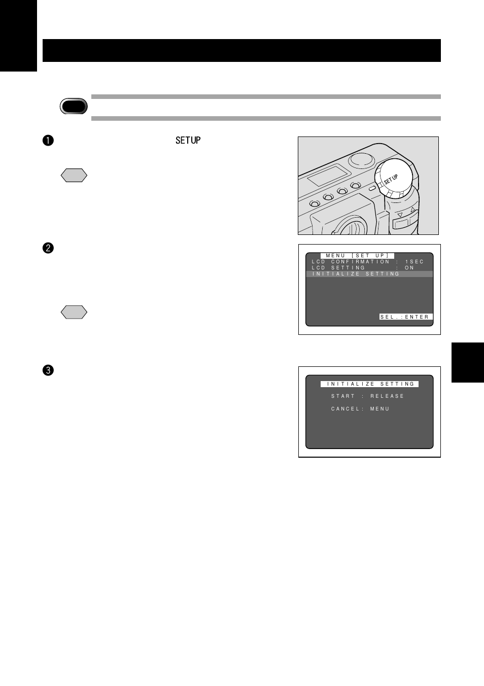 Initializing settings | Ricoh RDC-5000 User Manual | Page 113 / 132