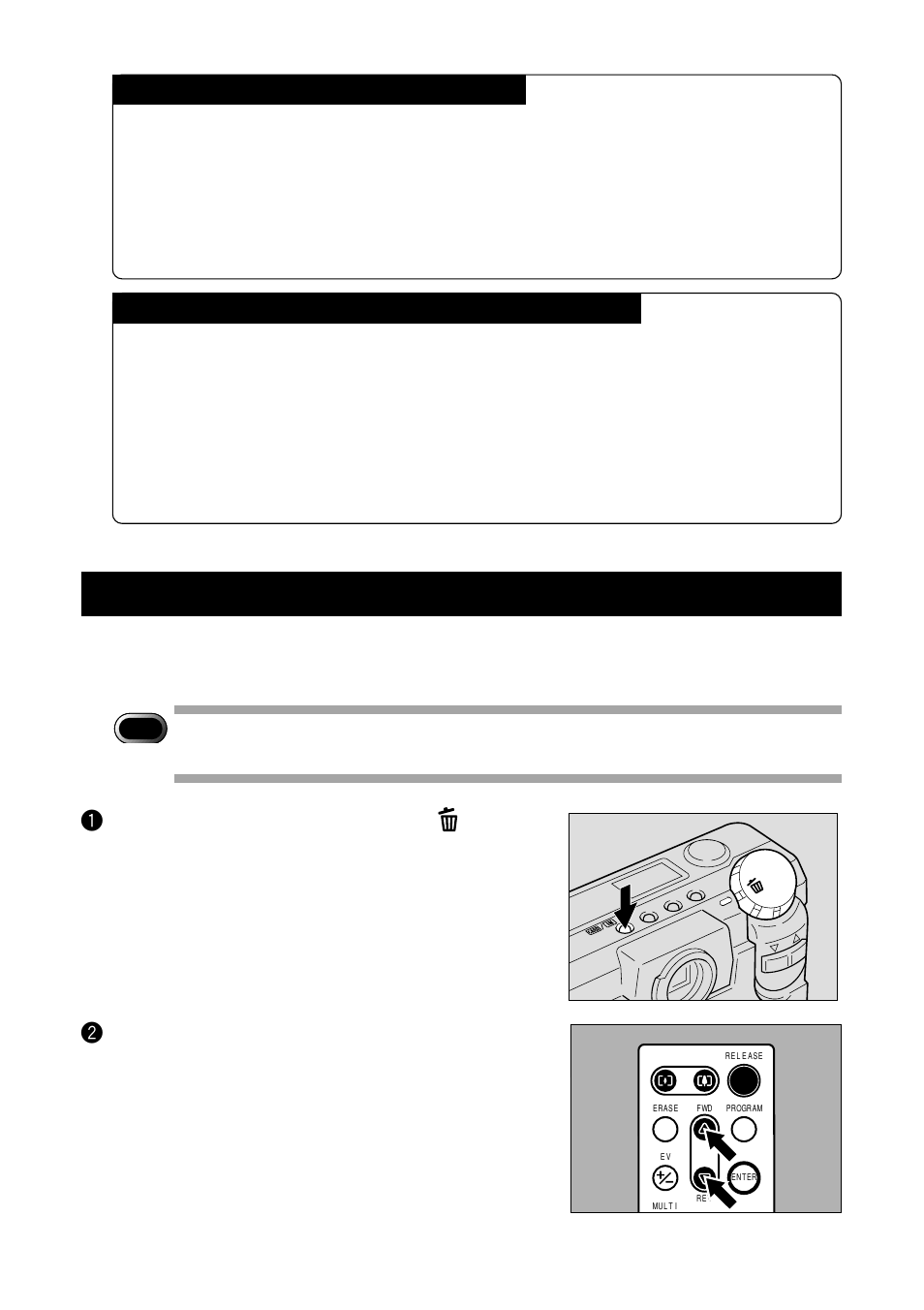 Erasing, Magnifying an image (zoom playback), Displaying multiple images (multi image playback) | Ricoh RDC-5000 User Manual | Page 116 / 132