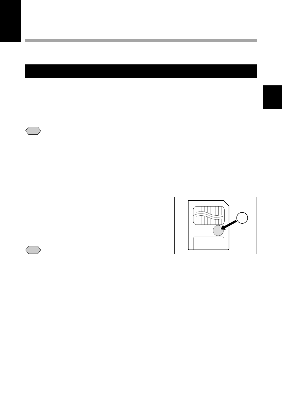 Protecting against accidental writing, Handling precautions | Ricoh RDC-5000 User Manual | Page 33 / 132