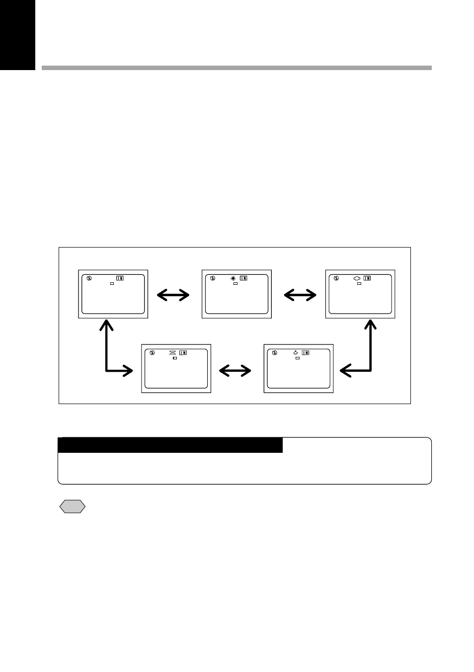 Changing the white balance mode, Switching white balance modes | Ricoh RDC-5000 User Manual | Page 64 / 132