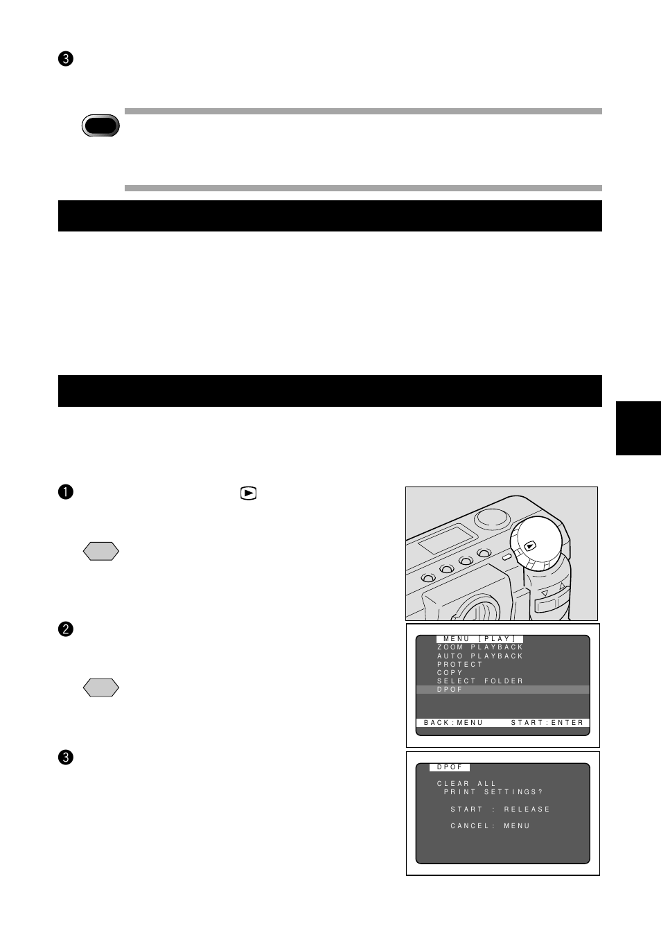 Setting dpof (direct print of file), Setting a printing service | Ricoh RDC-5000 User Manual | Page 93 / 132