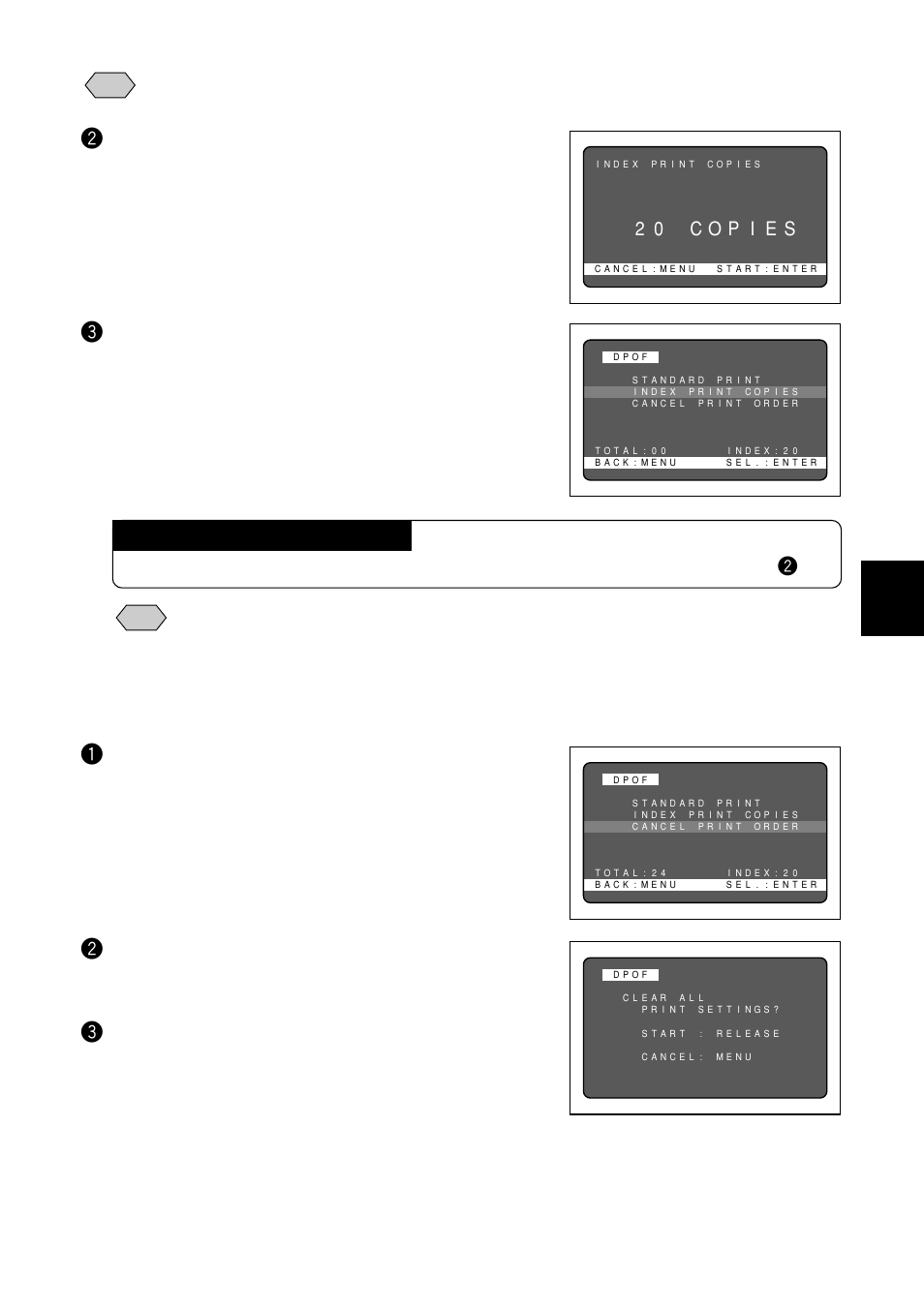How to cancel the dpof settings, How to cancel the setting | Ricoh RDC-5000 User Manual | Page 95 / 132