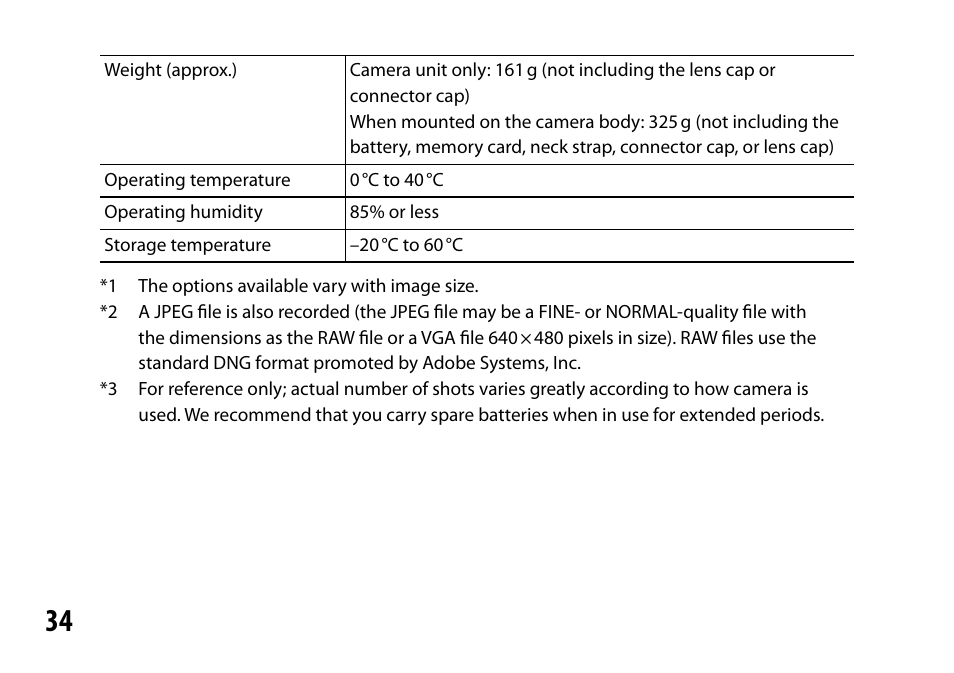 Ricoh S10 24-72MM F2.5-4.4VC User Manual | Page 34 / 46