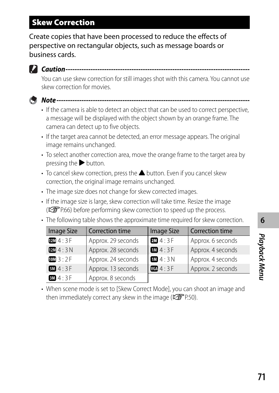 Skew correction | Ricoh G700 User Manual | Page 73 / 135