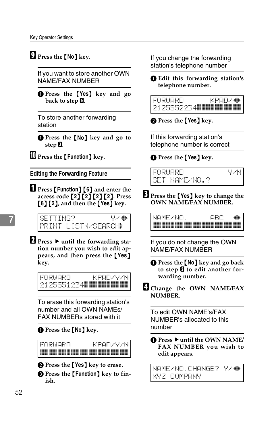 Ricoh FAX2050L User Manual | Page 132 / 216
