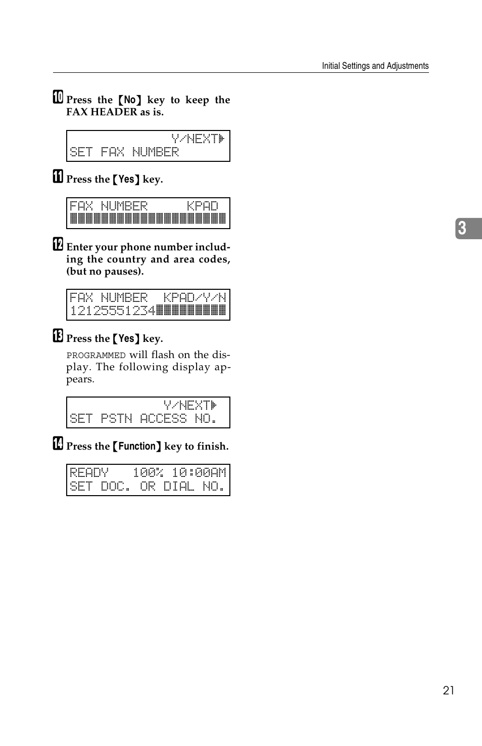 Ricoh FAX2050L User Manual | Page 31 / 216