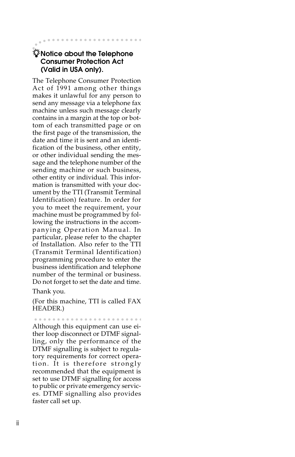 Ricoh FAX2050L User Manual | Page 68 / 216