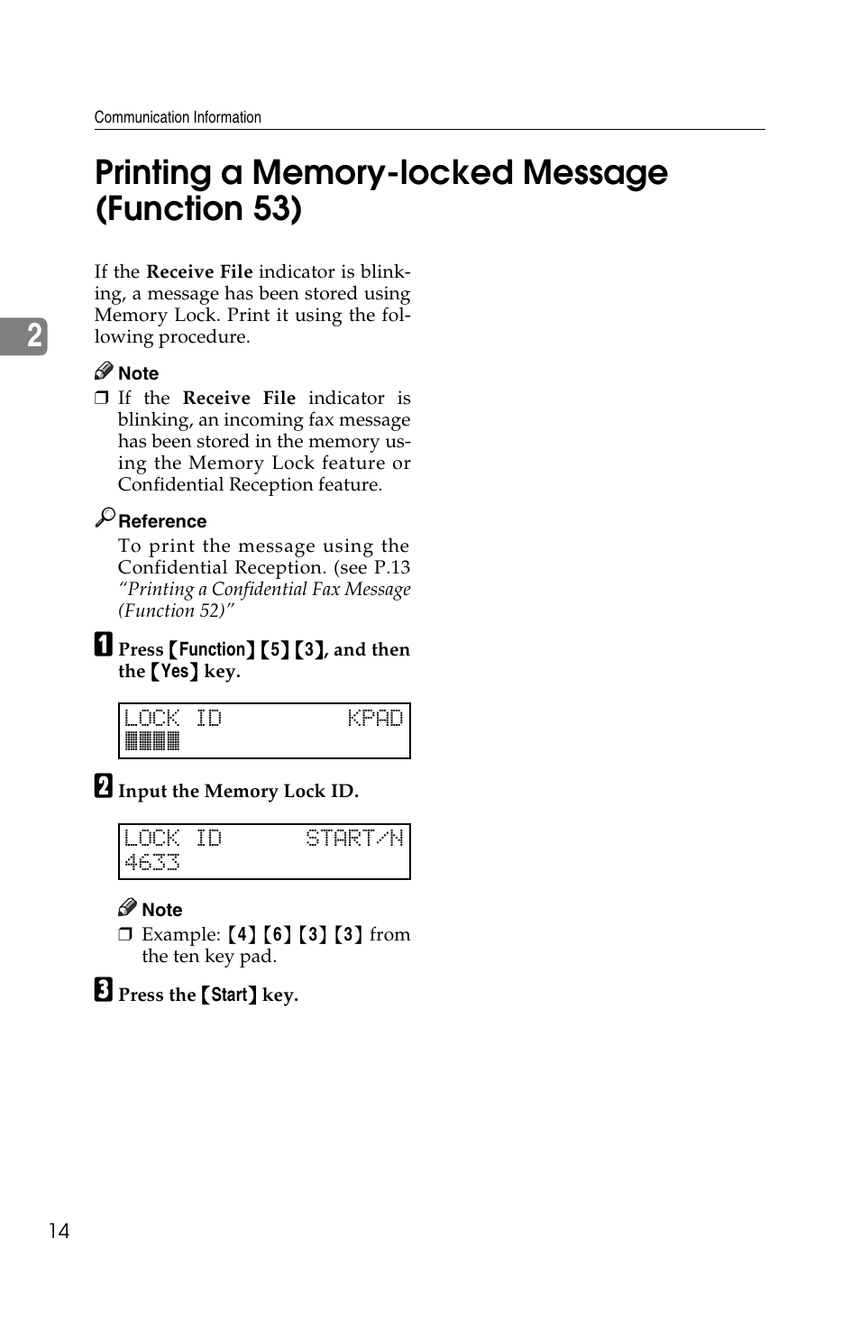 Ricoh FAX2050L User Manual | Page 94 / 216