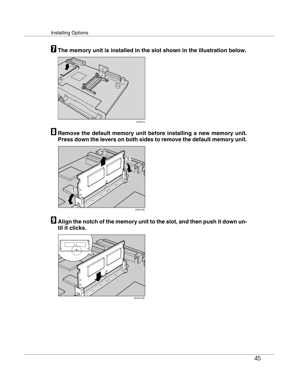 Ricoh G1168604A User Manual | Page 45 / 97