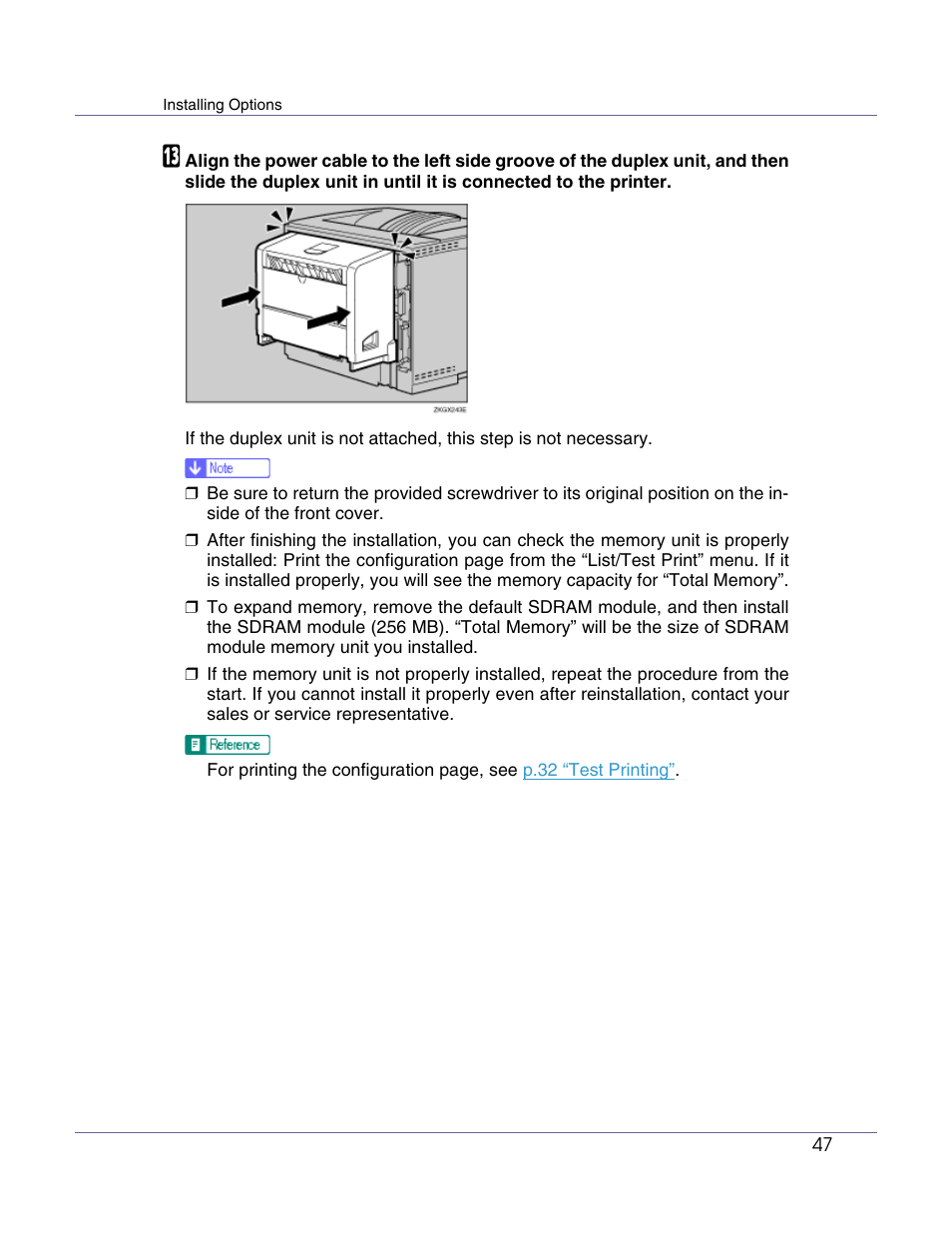 Ricoh G1168604A User Manual | Page 47 / 97