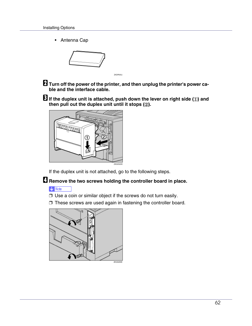 Ricoh G1168604A User Manual | Page 62 / 97