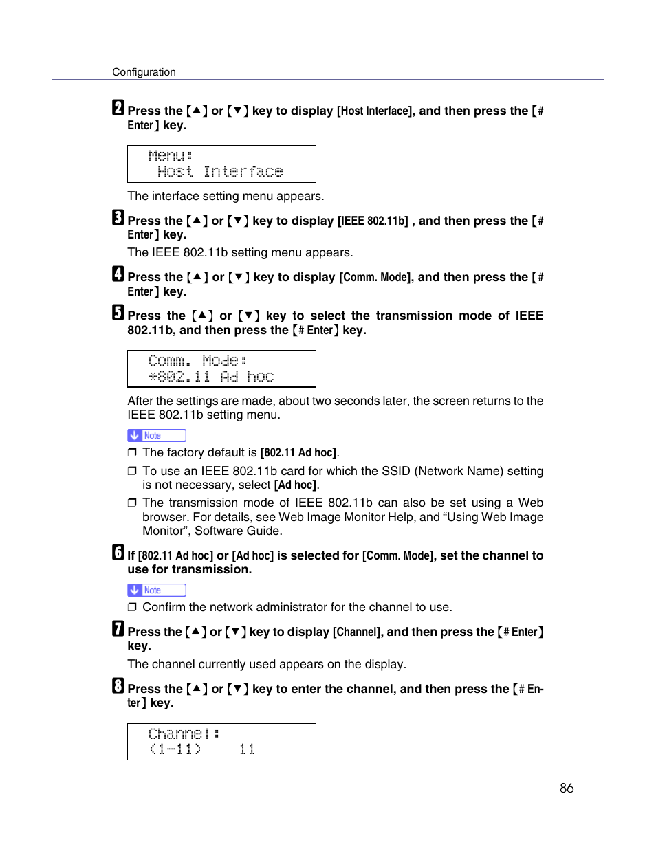 Ricoh G1168604A User Manual | Page 86 / 97