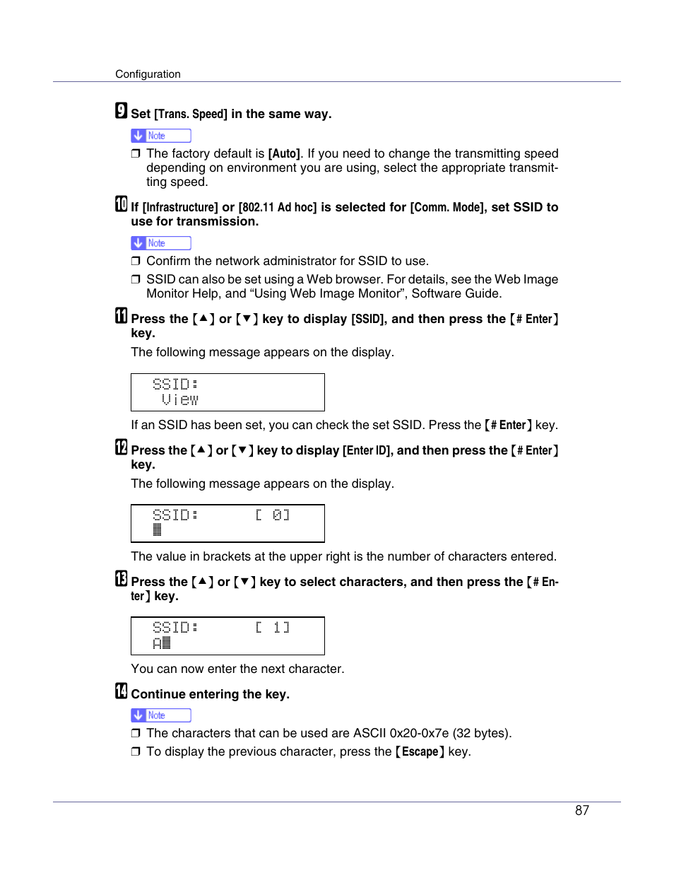 Ricoh G1168604A User Manual | Page 87 / 97