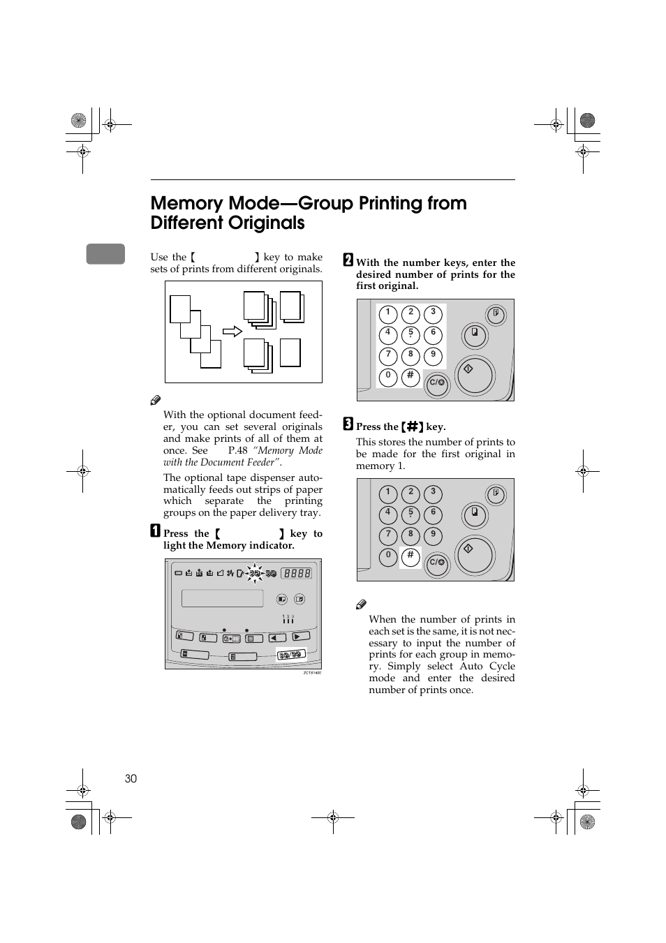 Dc b, Ab c d | Ricoh PRIPORT JP1250 User Manual | Page 50 / 144