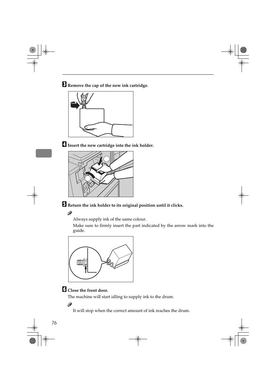 Ricoh PRIPORT JP1250 User Manual | Page 96 / 144