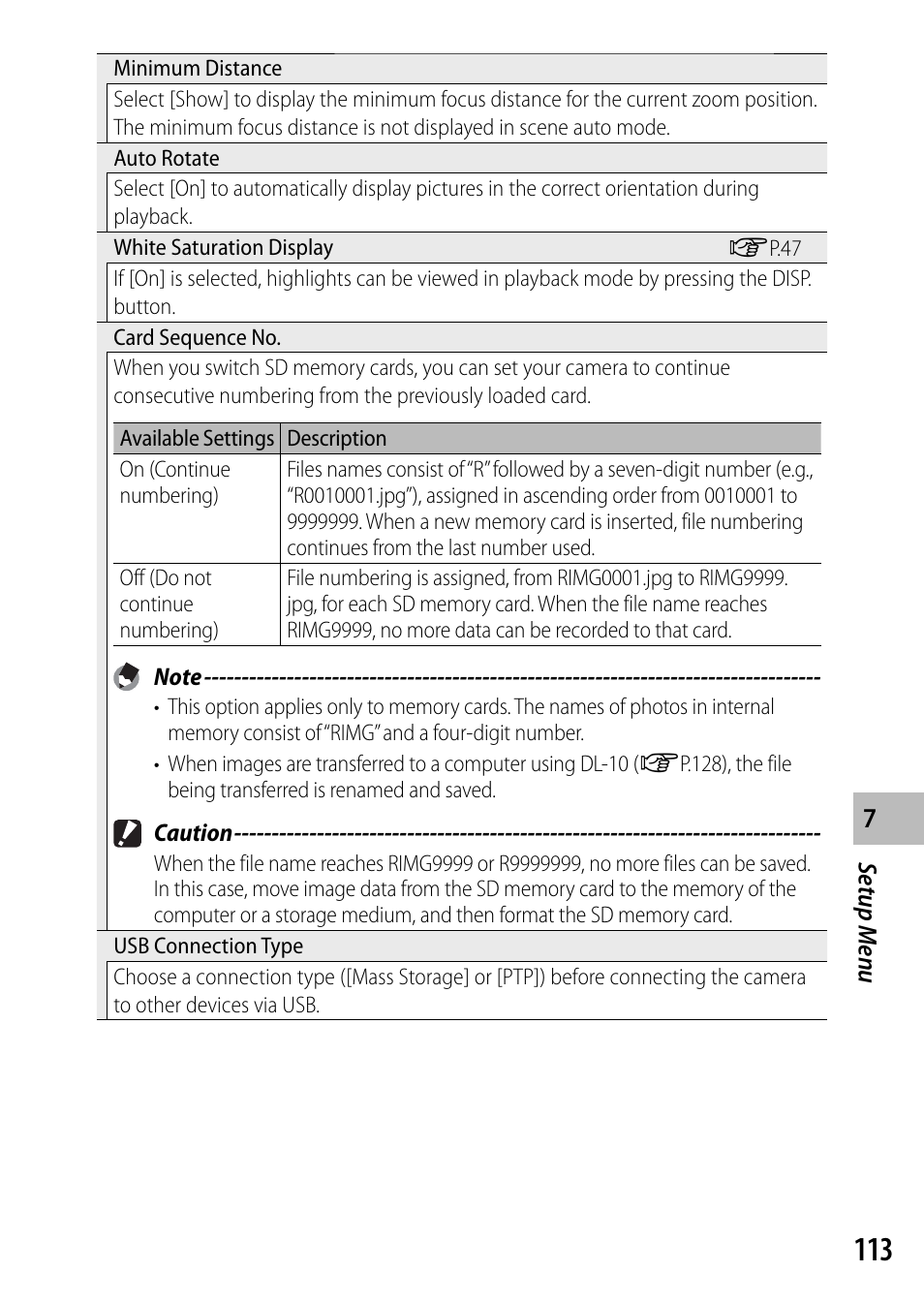 Ricoh DIGITAL CAMERA CX5 User Manual | Page 114 / 161