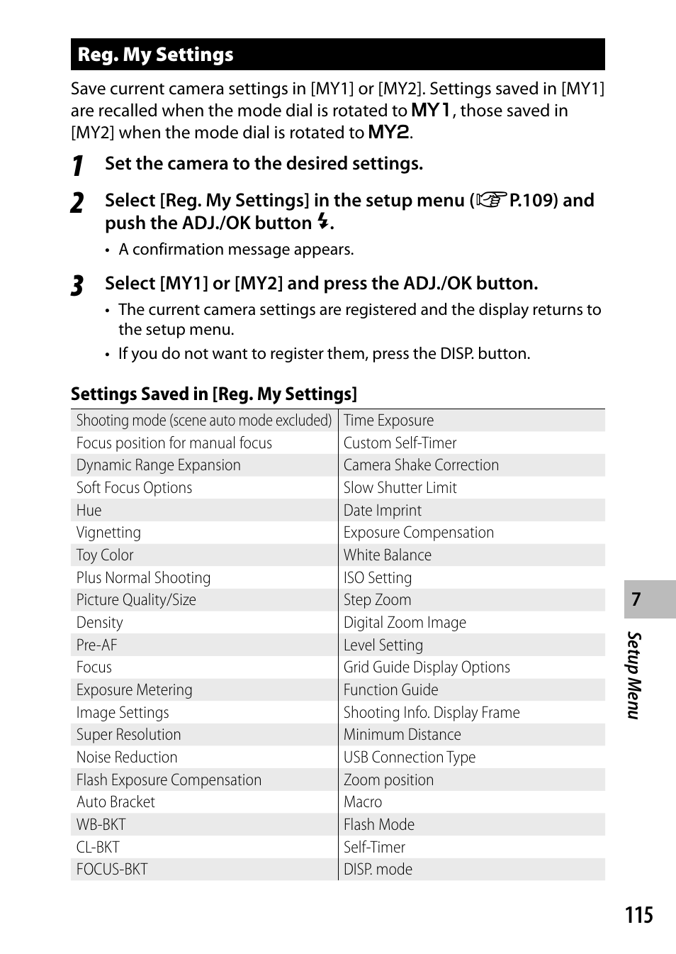 Ricoh DIGITAL CAMERA CX5 User Manual | Page 116 / 161