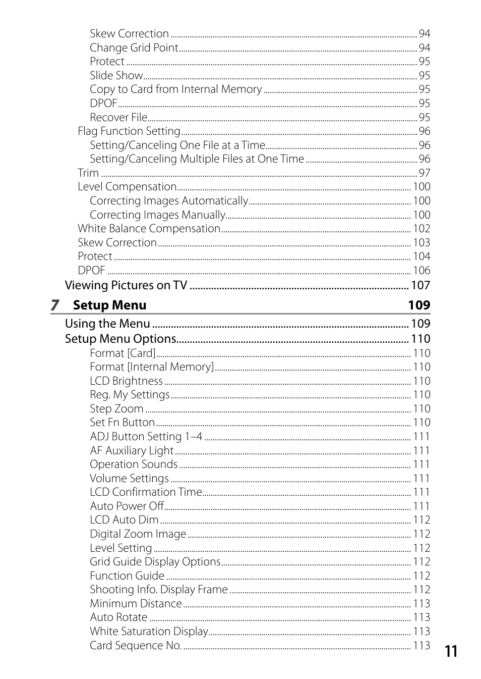 Ricoh DIGITAL CAMERA CX5 User Manual | Page 12 / 161