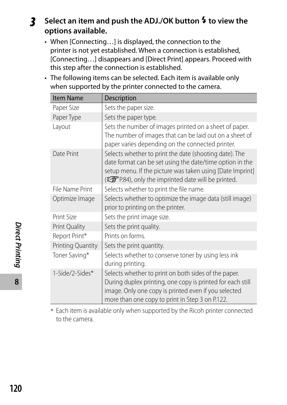 Ricoh DIGITAL CAMERA CX5 User Manual | Page 121 / 161