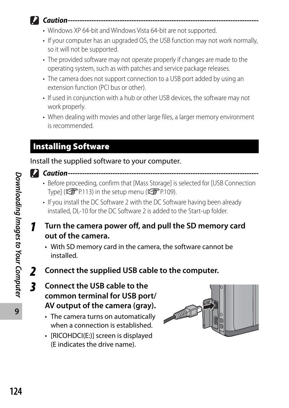 Ricoh DIGITAL CAMERA CX5 User Manual | Page 125 / 161