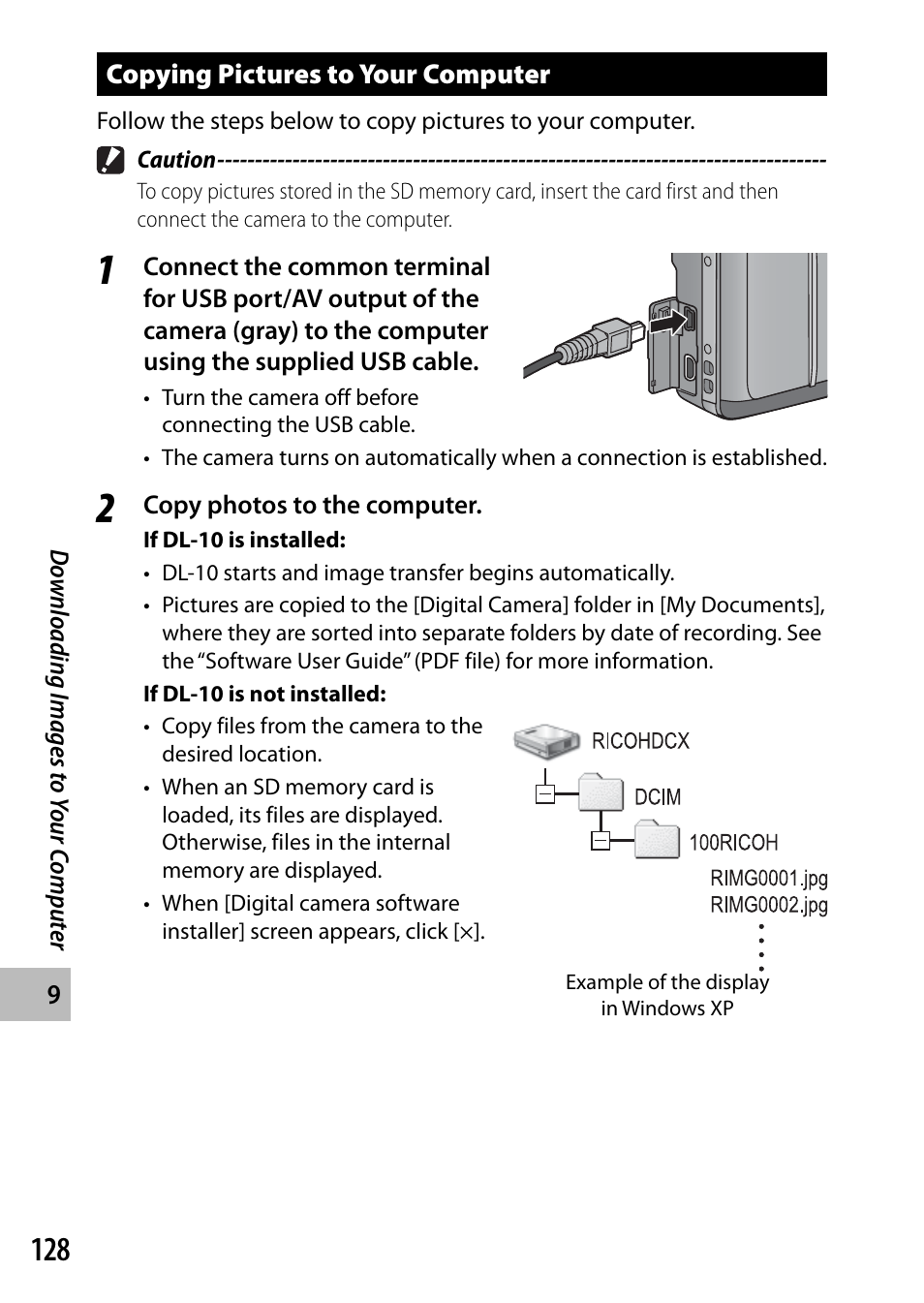 Ricoh DIGITAL CAMERA CX5 User Manual | Page 129 / 161
