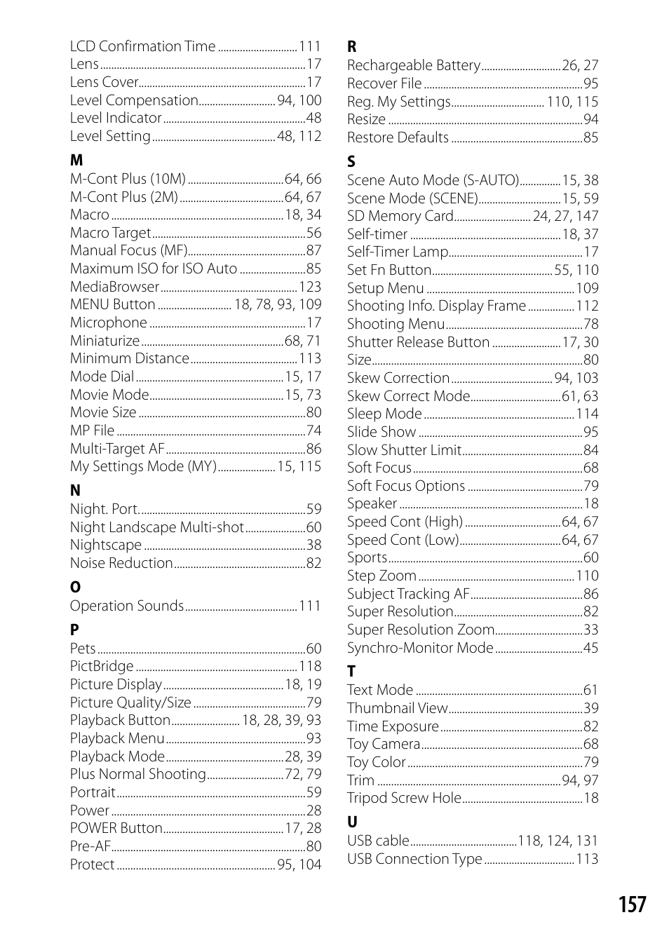 Ricoh DIGITAL CAMERA CX5 User Manual | Page 158 / 161