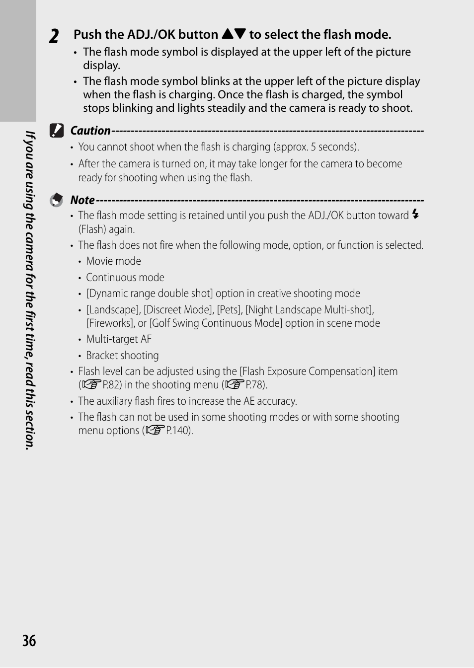 Ricoh DIGITAL CAMERA CX5 User Manual | Page 37 / 161