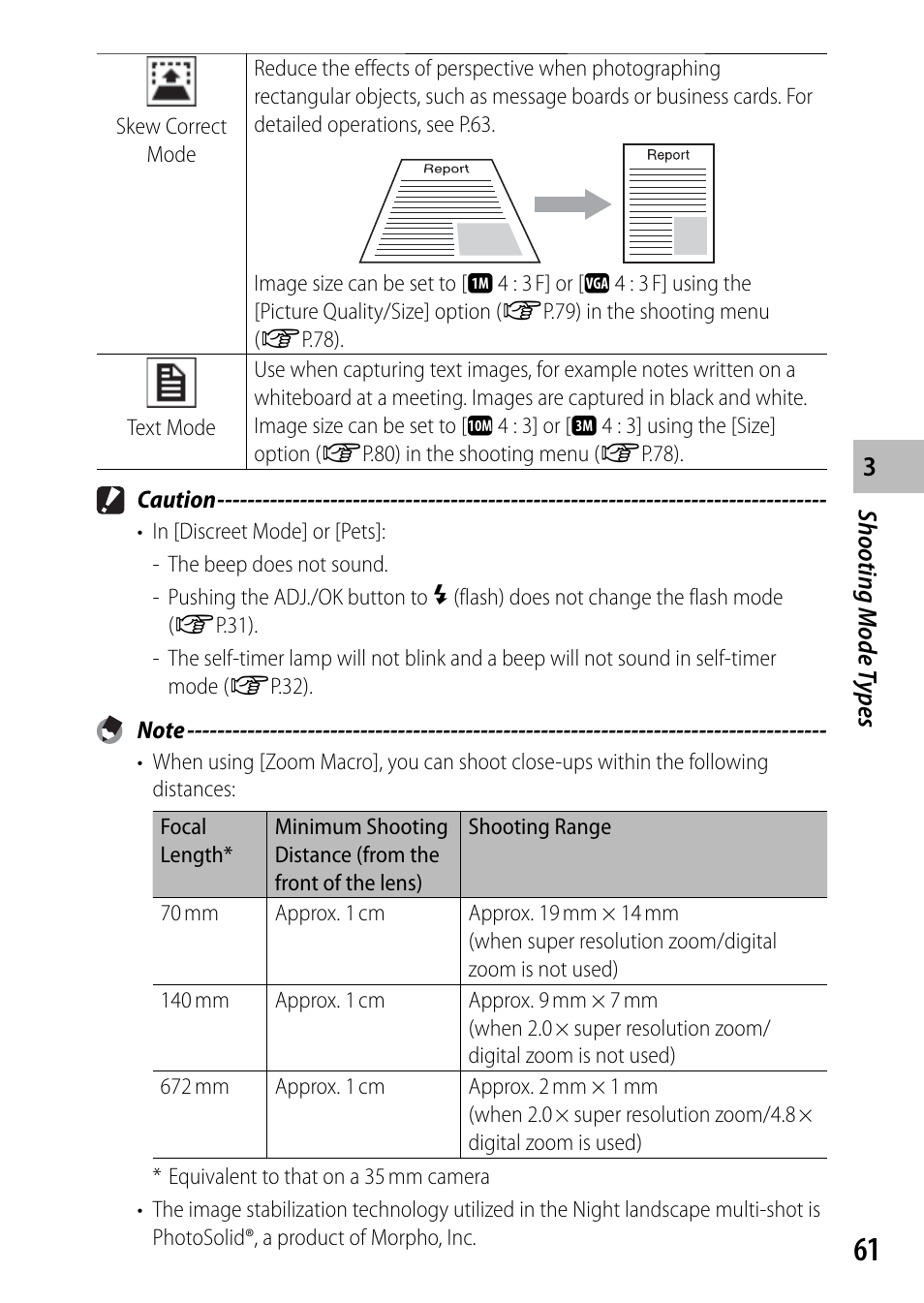 Ricoh DIGITAL CAMERA CX5 User Manual | Page 62 / 161