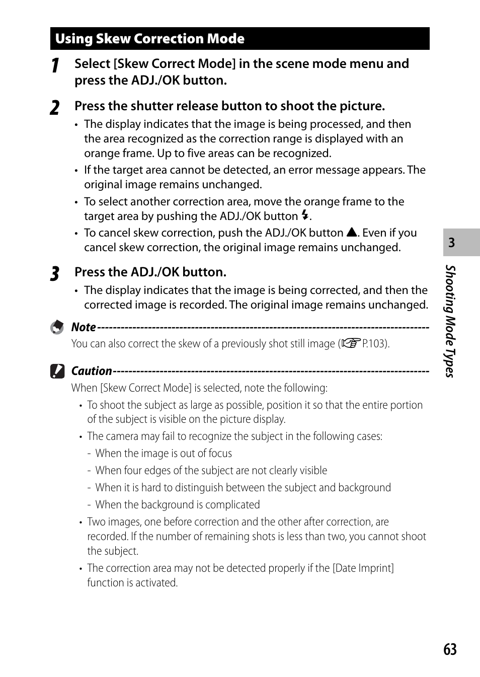 Ricoh DIGITAL CAMERA CX5 User Manual | Page 64 / 161