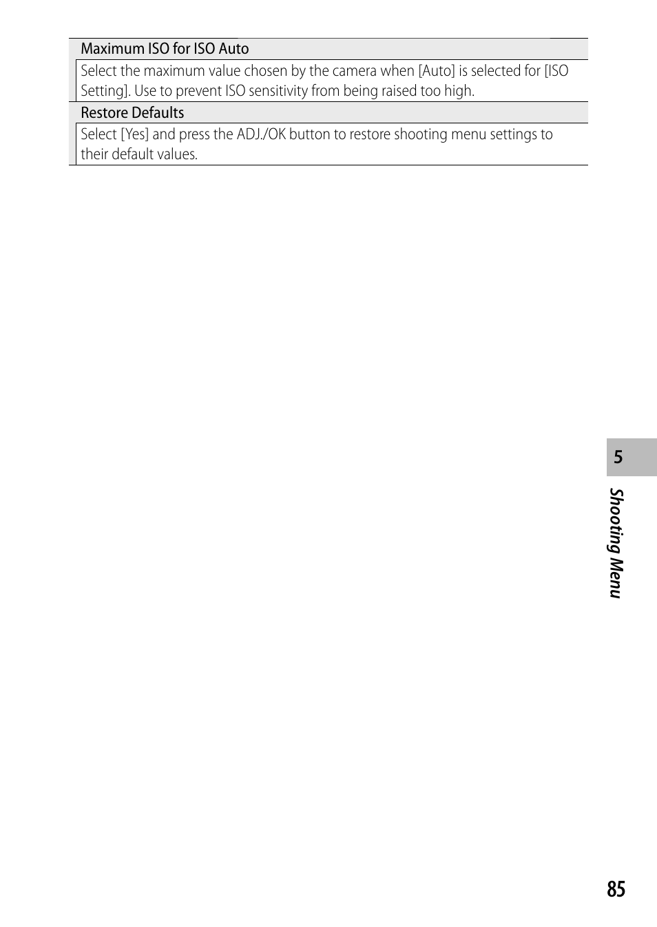 Ricoh DIGITAL CAMERA CX5 User Manual | Page 86 / 161