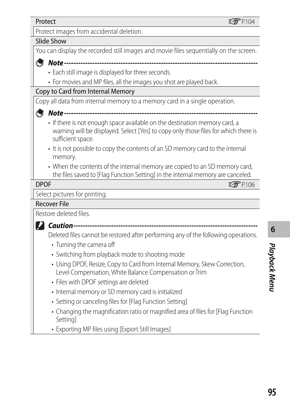 Ricoh DIGITAL CAMERA CX5 User Manual | Page 96 / 161