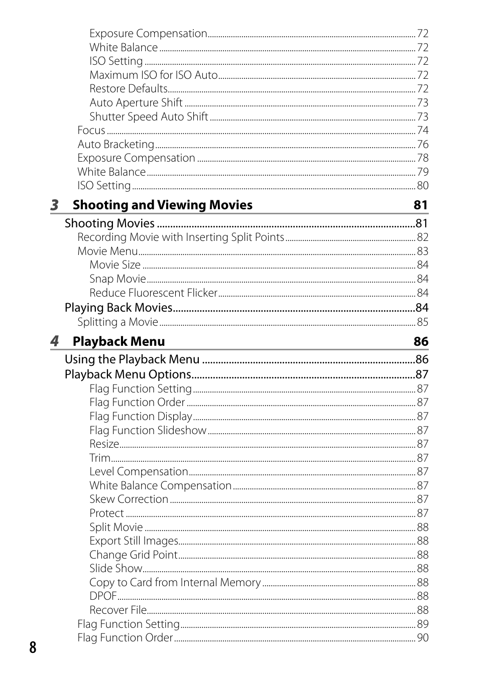 Ricoh Camera CX6 User Manual | Page 10 / 172