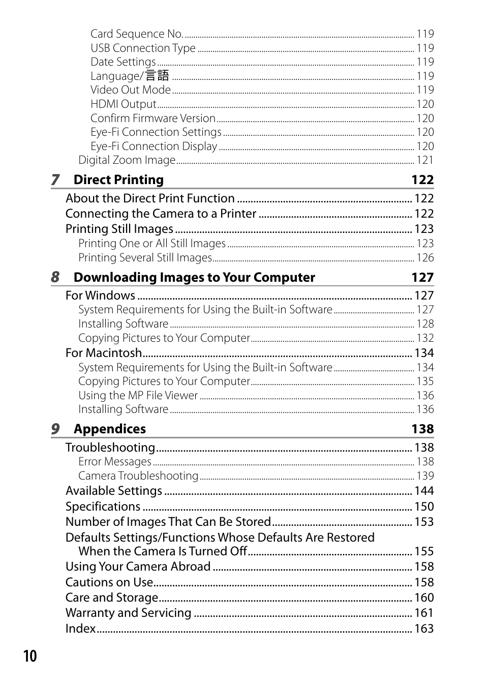 Ricoh Camera CX6 User Manual | Page 12 / 172