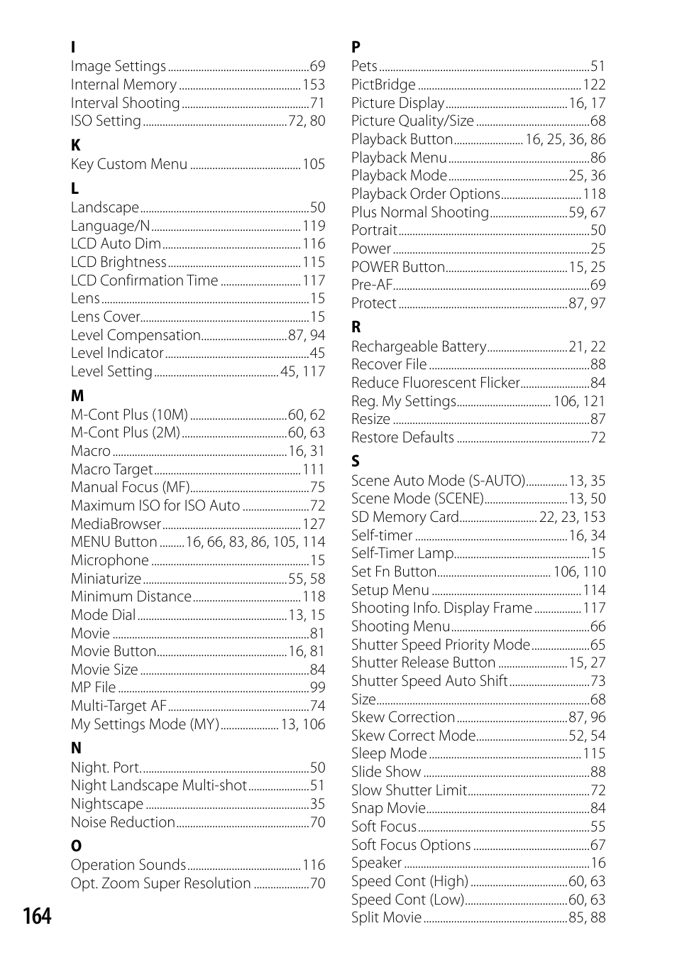 Ricoh Camera CX6 User Manual | Page 166 / 172