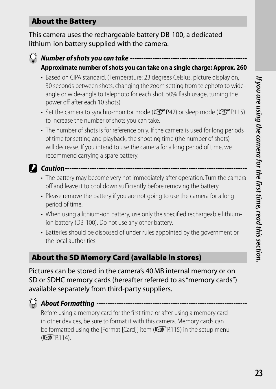 Ricoh Camera CX6 User Manual | Page 25 / 172