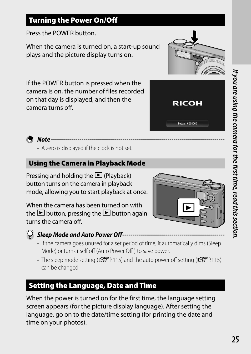 Ricoh Camera CX6 User Manual | Page 27 / 172