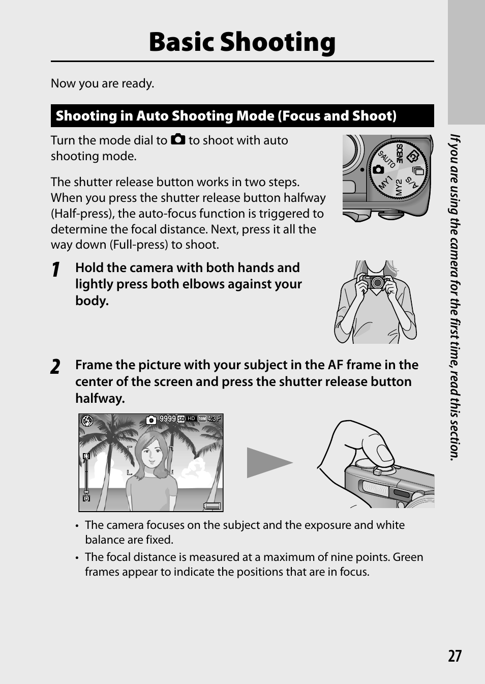 Basic shooting | Ricoh Camera CX6 User Manual | Page 29 / 172