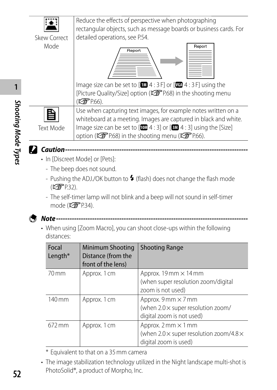 Ricoh Camera CX6 User Manual | Page 54 / 172