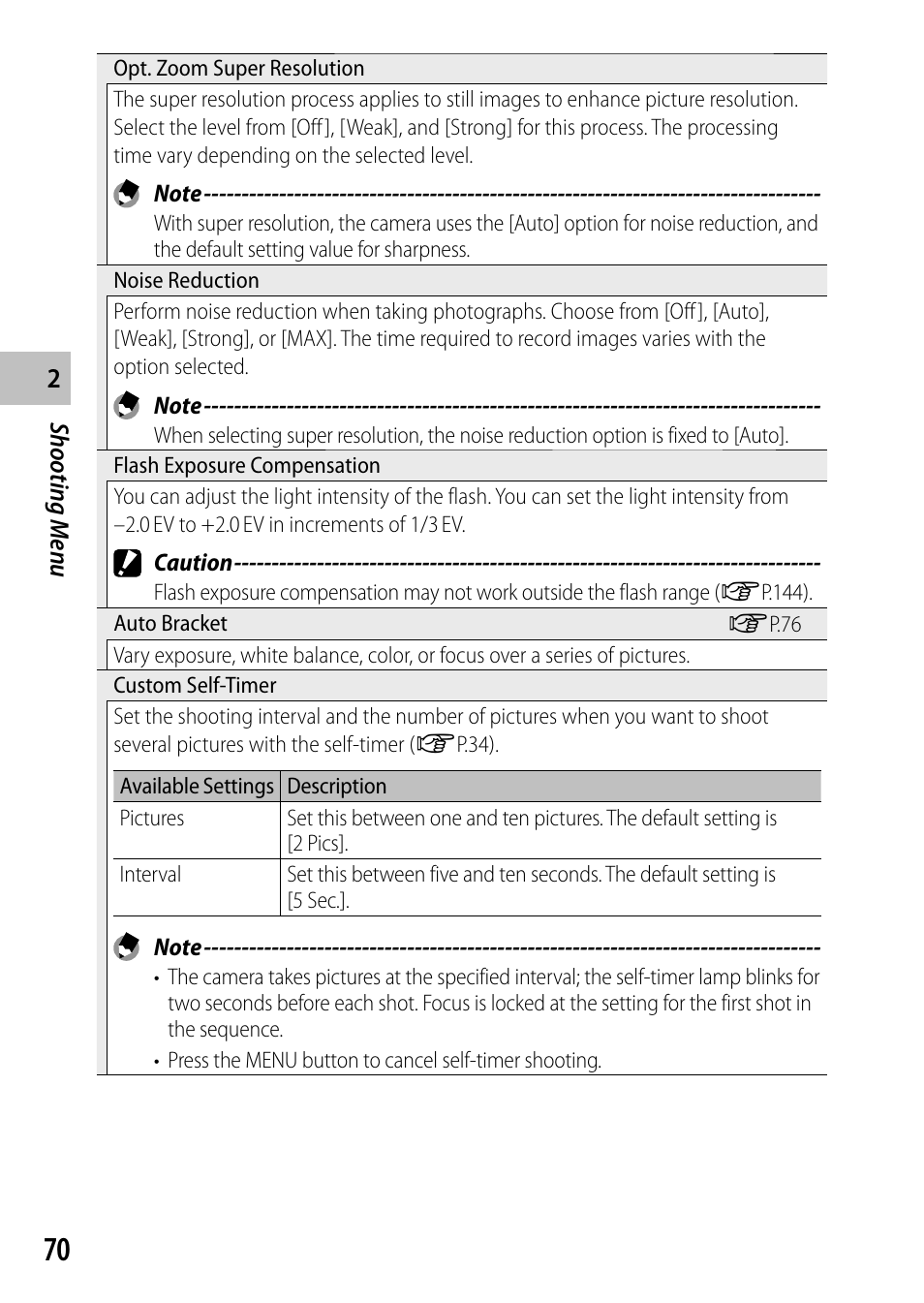 Ricoh Camera CX6 User Manual | Page 72 / 172